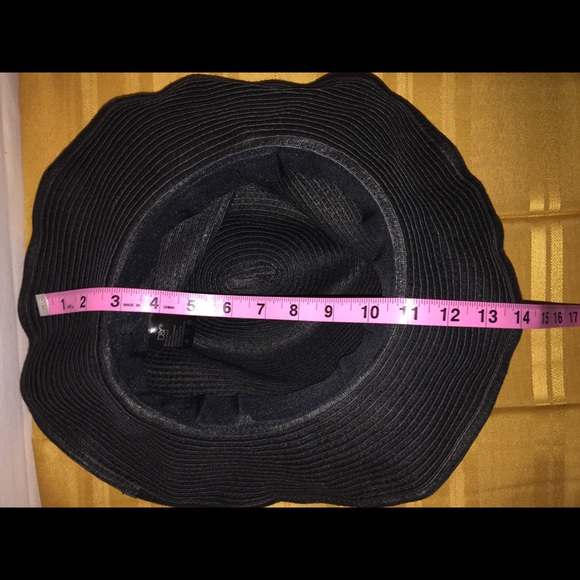 😍D&Y wide brim floppy hat with rope style trim - Picture 5 of 6